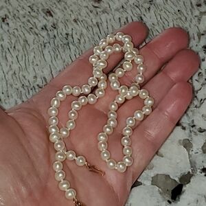 14k Freshwater Pearl Necklace